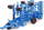Kultivator lodër Bruder Lemken Koralin 9 02228, shkalla 1/16, plastikë ABS, blu