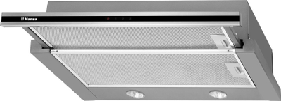 Телескопска напа Gorenje OTC6541IGH, 395 m³/h, 3 брзини, сребрена