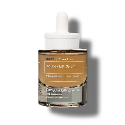 Serum Korres Black Pine (Sculpt + Lift Serum), 30 ml
