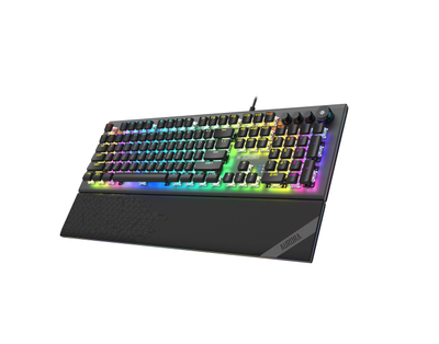 iBox Aurora K-5 Тастатура USB QWERTY Сребрена