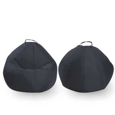 Puf ulës Qubo Comfort 80 Mango POP FIT, për kalamaj, mbushje polisteroli, portokalli