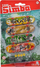 Set lodrash finger skateboard Simba X-Treme, 4 copë, 9 cm, shumëngjyrësh