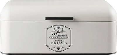 Kuti buke Maestro MR-1771 Paris Maison, çelik inox, e bardhë