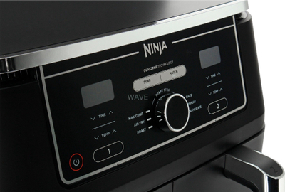 Fritezë ajri Ninja AF400EU Max Dual Zone, 9.5L, 2470W, e zezë