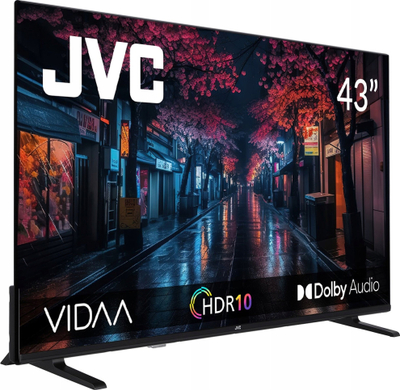 TV JVC LT-43VD3300, 43", 4K Smart VIDAA, i zi