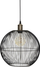 Llambadar varëse AUDREY, diametër 40cm, stil industrial, i zi