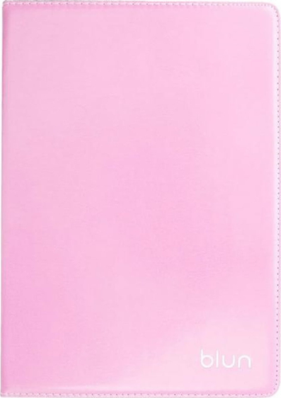Футрола за таблет Blun Universal Closing Case, 12.4", со држач, розова