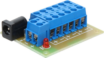 Modul shpërndarës energjie LZ-1ML, për panele industriale, dizajn kompakt