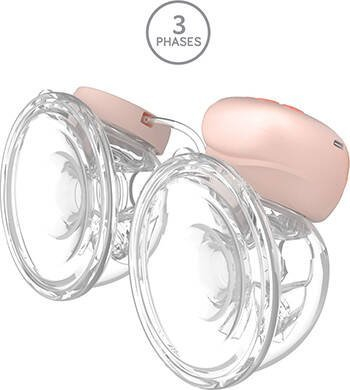 Pompë gjiri elektrike Babyono Twinny, dyfishe, pa kabllo, hands free