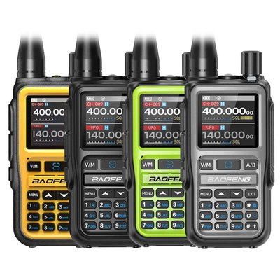 Radiolidhje Baofeng UV-5R EU Mini, VHF UHF, Bluetooth, gri