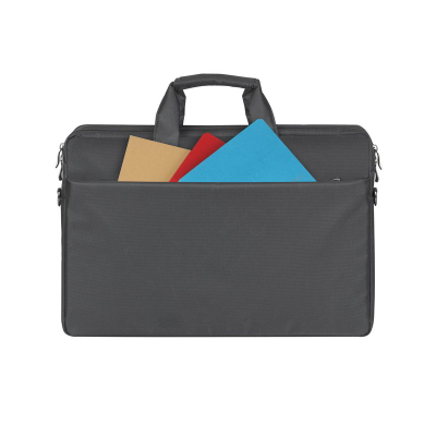 Çantë dore për laptop RivaCase 8257, 17.3", e zezë