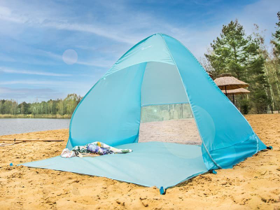 Чадор за плажа Tracer Beach Tourist, само-склопувачки, за двор и плажа, повеќебоен