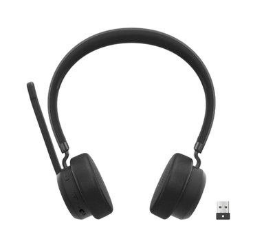 Kufje Lenovo Wireless VoIP, Bluetooth, 31 orë kohë bisede, të zeza