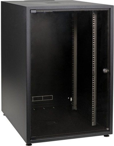 Kabinet rrjeti EFB Elektronik OFFICE 18U, 19", 600x600mm, i zi