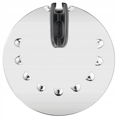 Kapak universal Tefal Ingenio L9829853, 20-28cm, inoks, argjend e zezë