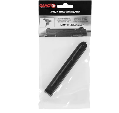 Karikator ajror Gamo GP-20 Combat, kalibër 4.5mm, 10 fishekë, i zi