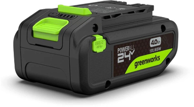 Bateri Greenworks PowerAll 24V, 4.0Ah, portë USB C, gri e gjelbër