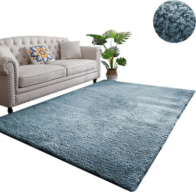 Tapet Strado Rug Alpaca, 140x200 cm, poliester, ngjyrë argjendi