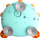Lodër banje Bocioland Bubble Fish 0441, me flluska dhe muzikë, jeshile