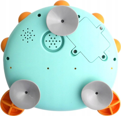 Lodër banje Bocioland Bubble Fish 0441, me flluska dhe muzikë, jeshile