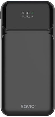 Power bank Savio BA-08, 10000mAh, 20W, i zi