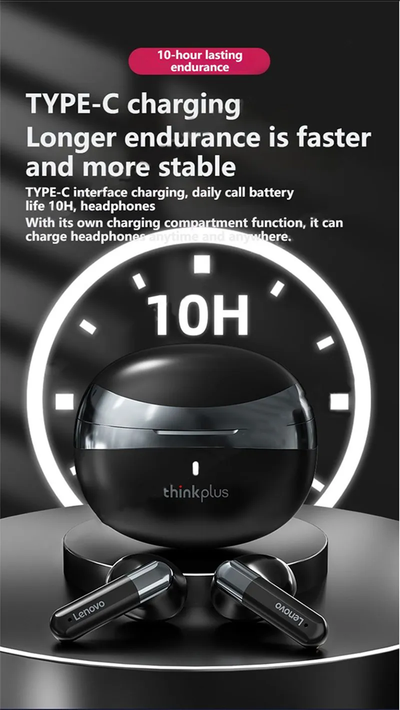 Dëgjuese Lenovo LP11, të zeza