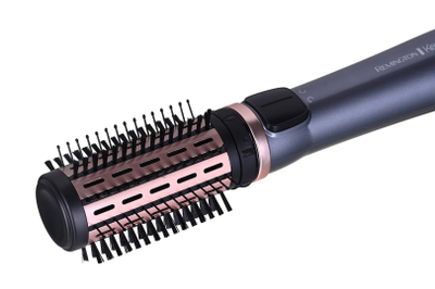 Furçë rrotulluese flokësh Remington AS8810 Keratin Protect, ajër i ngrohtë, 2 koka, gri rozë metalike