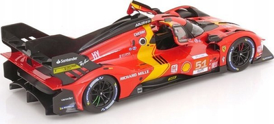 Model makine Bburago Ferrari 499P Nr 51, 1:18, diecast, e kuqe