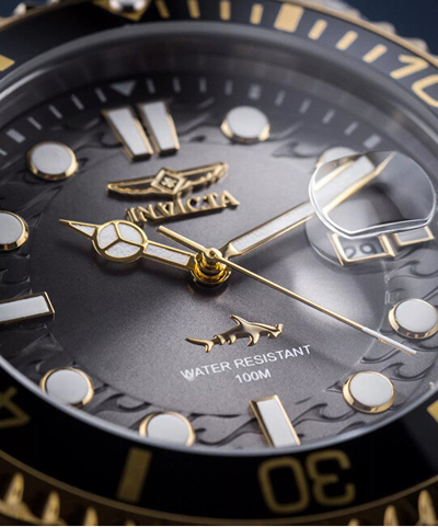 Orë për meshkuj Invicta Pro Diver Quartz 30809, dyngjyrëshe