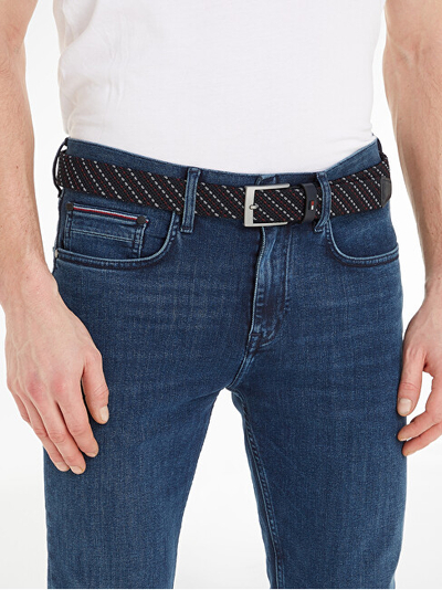 Rrip për meshkuj Tommy Hilfiger, i kaltër i errët