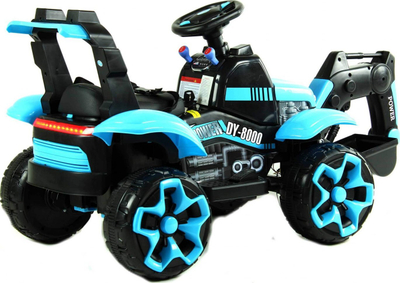Eskavator elektrik për kalamaj XPower DY-8000, 2 motorë, me telekomandë 2.4G, blu