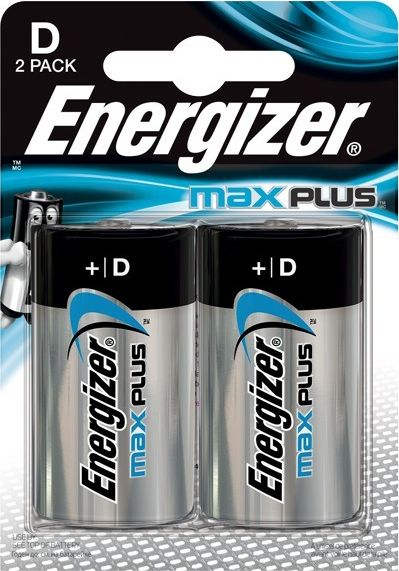 Bateri Energizer Max Plus LR20, 2 copë