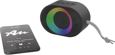 Altoparlant Bluetooth Audictus Aurora Mini, pa kabllo, 8 orë muzikë, i zi