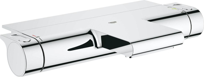 Bateri termostatike për vaskë Grohe Grohtherm 2000, muri, krom