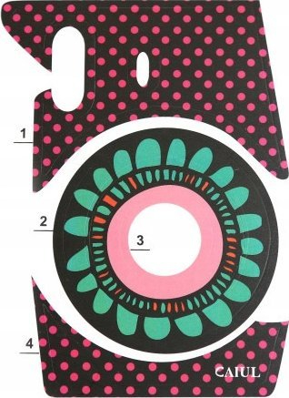 Налепница од кожа LOVE INSTANT за фотоапарат Фуџифилм Инстакс Мини 8, сет 4 делови, црна