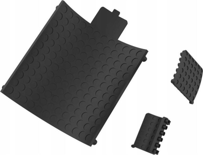 Set mbrojtës JYS JYS-X135 për Xbox Series X, mbulesë silikoni për konzolë dhe 2 leva, i zi