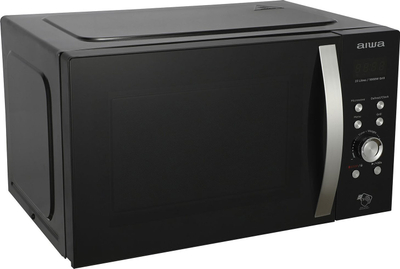Furrë me mikrovalë AIWA MW230DGBK, 23L, me grill, e zezë