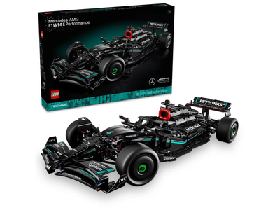 Set LEGO Technic Mercedes AMG F1 W14 E Performance 42171, model gare, shumëngjyrësh