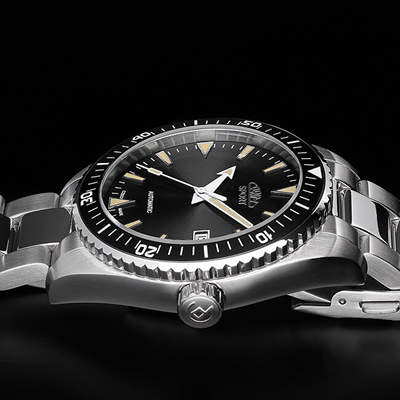 Orë për meshkuj Prim Sport Legenda Ceramic Automatic, e argjendtë