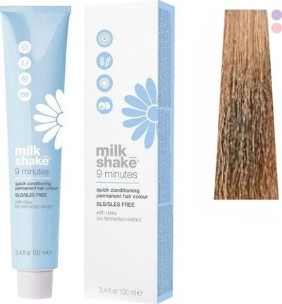 Ngjyrë flokësh Milk Shake 9 Minutes, 7.13 Golden Ash Blonde, 100 ml, për femra