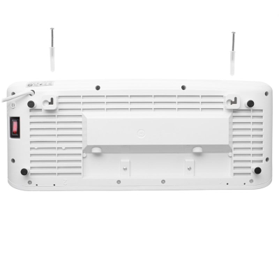 Ngrohës me ventilator Camry CR 7753, 2000W, ekran LED, i bardhë