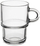 Filxhanë qelqi për kafe LAV Cozy, 350 ml, set me 6 copë, transparentë