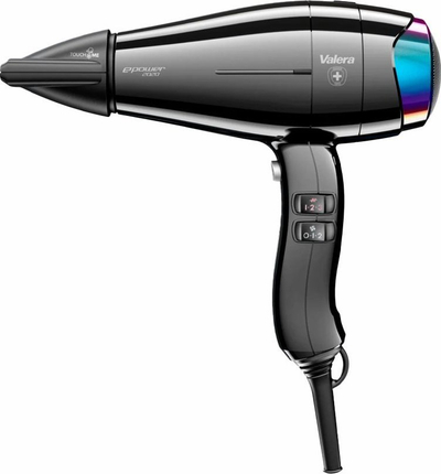 Tharëse flokësh Valera EPower 2020 EQ RC D, me jonizim, profesionale, e zezë