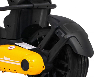 Go-kart elektrik për fëmijë Ramiz Bolid XR-1, bateri 12V, deri 35 kg, i verdhë