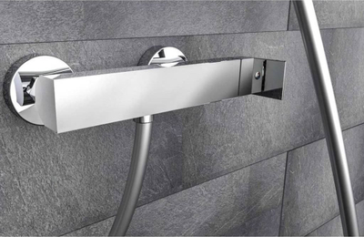 Bateri dushi Idrovia Design 36140, montim në mur, krom