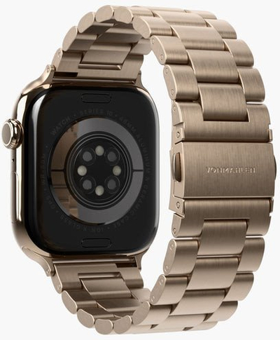Rrip ore Vonmählen Link Bracelet 2 për Apple Watch, 44–49mm, çelik inox 316L, ngjyrë gold