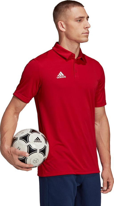 Bluza polo Adidas Entrada 22 H57489 për burra, Aeroready, blu