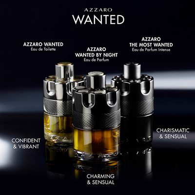 Set për meshkuj Azzaro The Most Wanted Intense, EDP 100 ml + xhel dushi 75 ml + EDP 10 ml