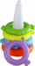 Lodër piramidë Leantoys Unicorn, 8 unaza, shumëngjyrëshe