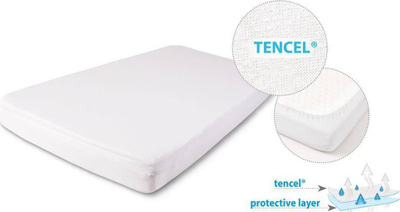 Çarçaf këndi Vzll Fehr Tencel, 100% Tencel, i bardhë